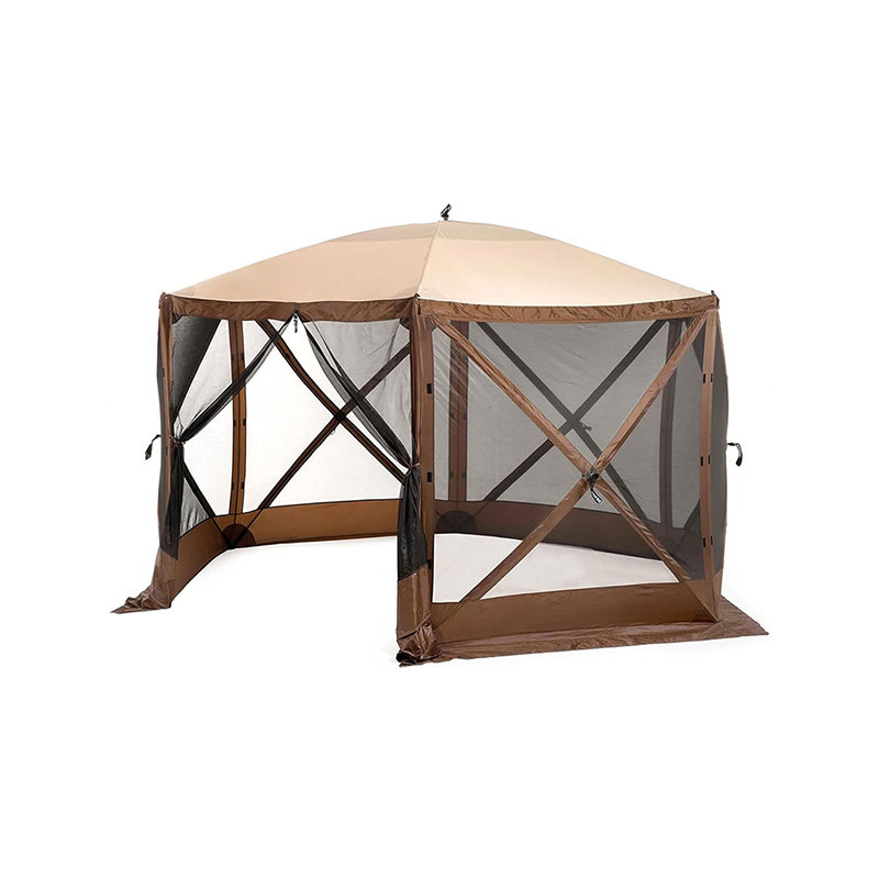 Case și camere cu ecran de camping hexagon