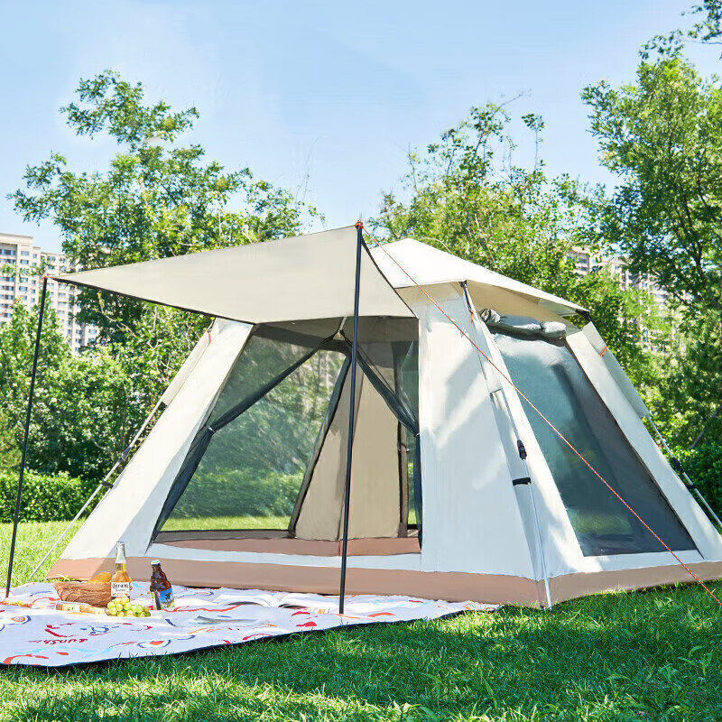 Camping pliabil portabil în aer liber cort automat