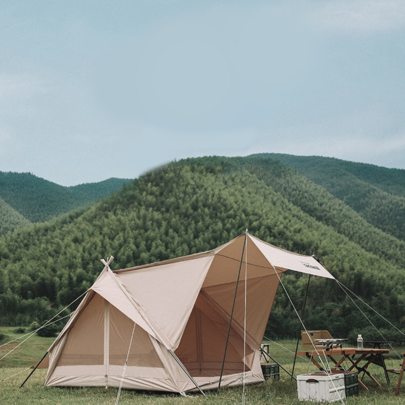 Cortul de camping A-Frame Teepee