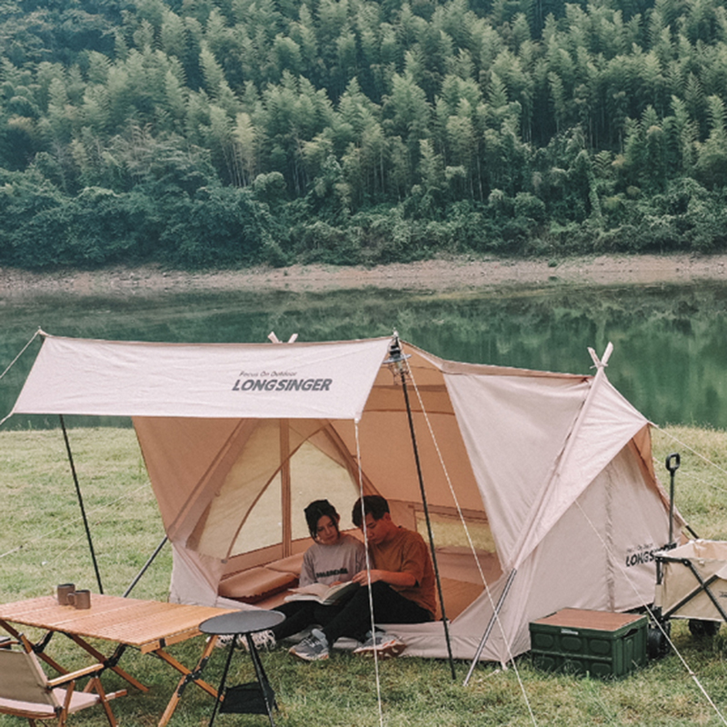 Cortul de camping A-Frame Teepee