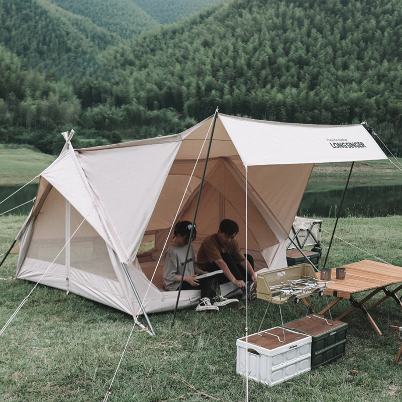 Cortul de camping A-Frame Teepee