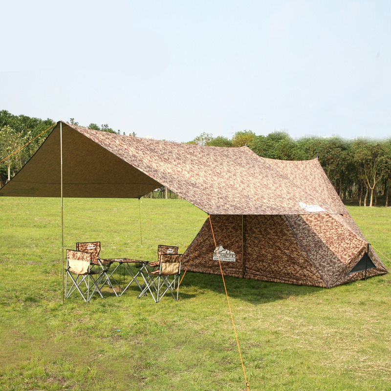 Cot de camping în aer liber